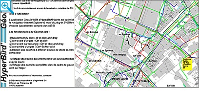 Extrait du plan interactif Sinergy Infrastructure SA