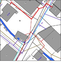 Extrait du Plan de données SIT de la commune de Moiry